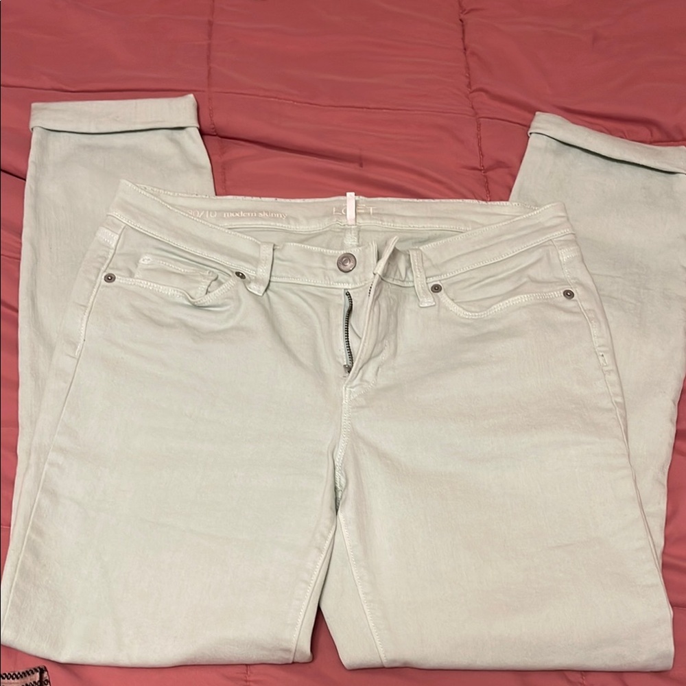 Loft modern skinny jeans